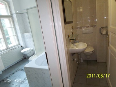 Blick in das Gäste-WC